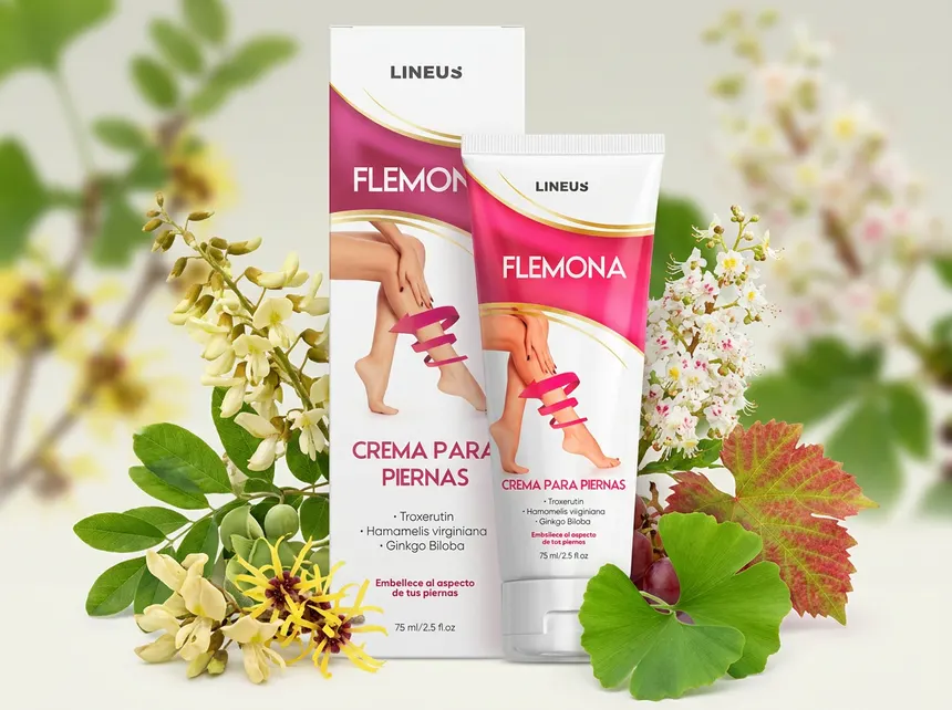 Extractos botánicos de la fórmula original de la crema Flemona